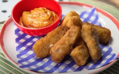 Recetas con niños: Palitos de bacalao